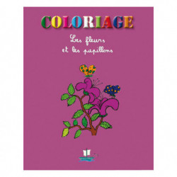 Couverture du livre B4 Les fleurs et les papillons