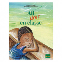 Couverture du livre Afi dort en classe