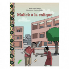 Couverture du livre Malick a la colique