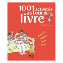 Couverture du livre 1001 activités autours du livre