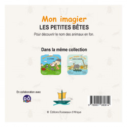 Mon imagier en fon - Les petites bêtes