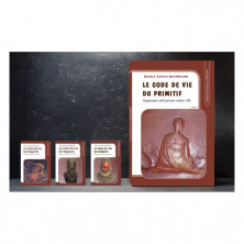 Couvertures des livres Le code de vie du primitif - Tome 1, Tome 2, Tome 3, Tome 4