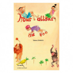 Couverture du livre Nous allons au zoo